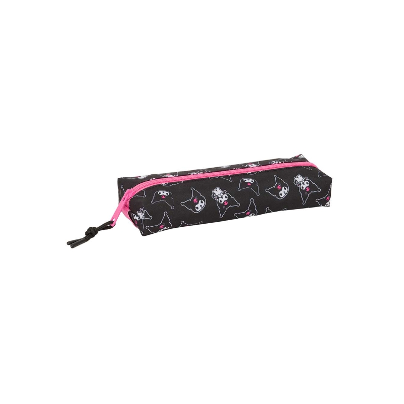 Trousse Kuromi noire et rose 0,53 L Trousse Kuromi noire et rose 0,53 L