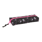 Trousse Kuromi noire et rose 0,53 L Trousse Kuromi noire et rose 0,53 L
