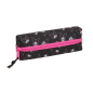 Trousse Kuromi noire et rose 0,53 L Trousse Kuromi noire et rose 0,53 L