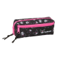 Trousse Kuromi Safta 3 compartiments noir rose 0,98 L Trousse Kuromi Safta 3 compartiments noir rose 0,98 L
