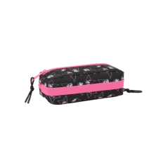 Trousse Kuromi noire rose