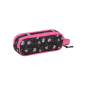 Trousse Kuromi Safta 2 compartiments noir rose
