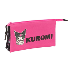 Trousse Kuromi trois compartiments