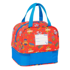 Sac à lunch isotherme Pat' Patrouille 6 L rouge et bleu