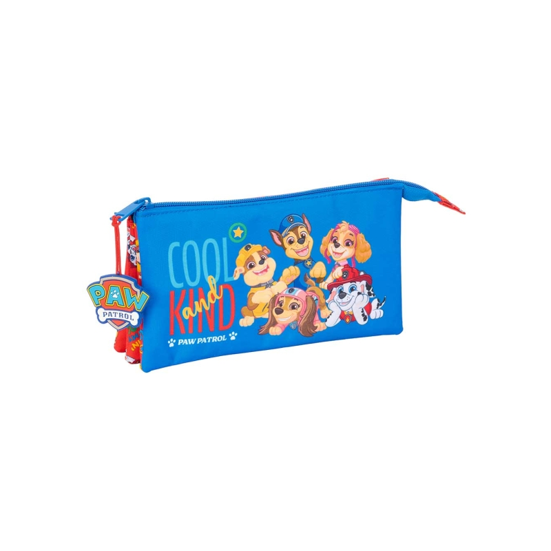Trousse à crayons Pat' Patrouille bleue 0,6L 220x120mm Trousse à crayons Pat' Patrouille bleue 0,6L 220x120mm