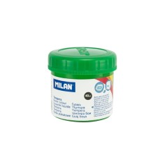 ✅ Bouteille Milan Tempera - 40ml - Séchage Rapide - Miscible - Couleur Vert Clair couleur Verde Claro en stock