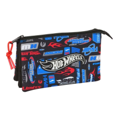 Trousse Hot Wheels bleue 3 compartiments