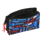 Trousse Hot Wheels 3 compartiments bleue 0,6 L