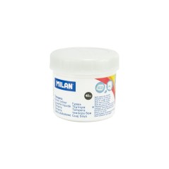 ✅ Bouteille Milan Tempera - 40 ml - Séchage rapide - Miscible - Couleur blanche couleur Blanc en stock