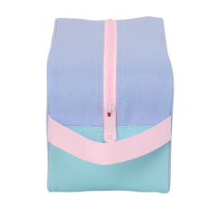 Étagère à chaussures bleue clair