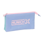 Trousse 3 compartiments Safta Munich bleu clair 0,6 L Trousse 3 compartiments Safta Munich bleu clair 0,6 L