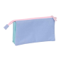 Trousse 3 compartiments Safta Munich bleu clair 0,6 L Trousse 3 compartiments Safta Munich bleu clair 0,6 L