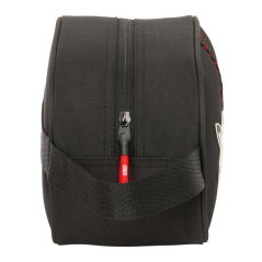 trousse de toilette noir rouge