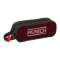 Trousse Safta Munich Vulcan 2 compartiments noir rouge