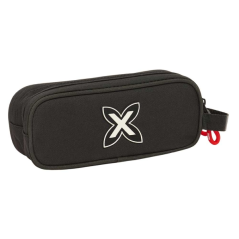 Trousse Safta Munich Vulcan 2 compartiments noir rouge