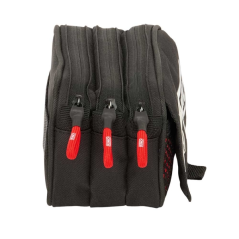 Trousse noire à trois compartiments