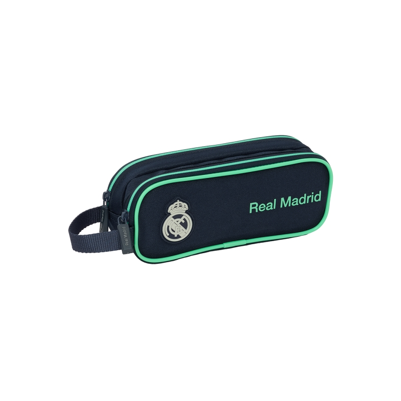 Trousse Real Madrid 2 compartiments bleu marine 1L Trousse Real Madrid 2 compartiments bleu marine 1L