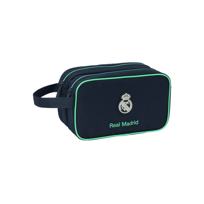 Trousse de toilette Real Madrid bleu marine 5 L 2 compartiments Trousse de toilette Real Madrid bleu marine 5 L 2 compartiments