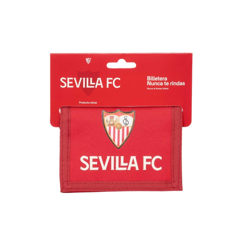 Portefeuille FC Séville rouge avec attache ceinture Portefeuille FC Séville rouge avec attache ceinture