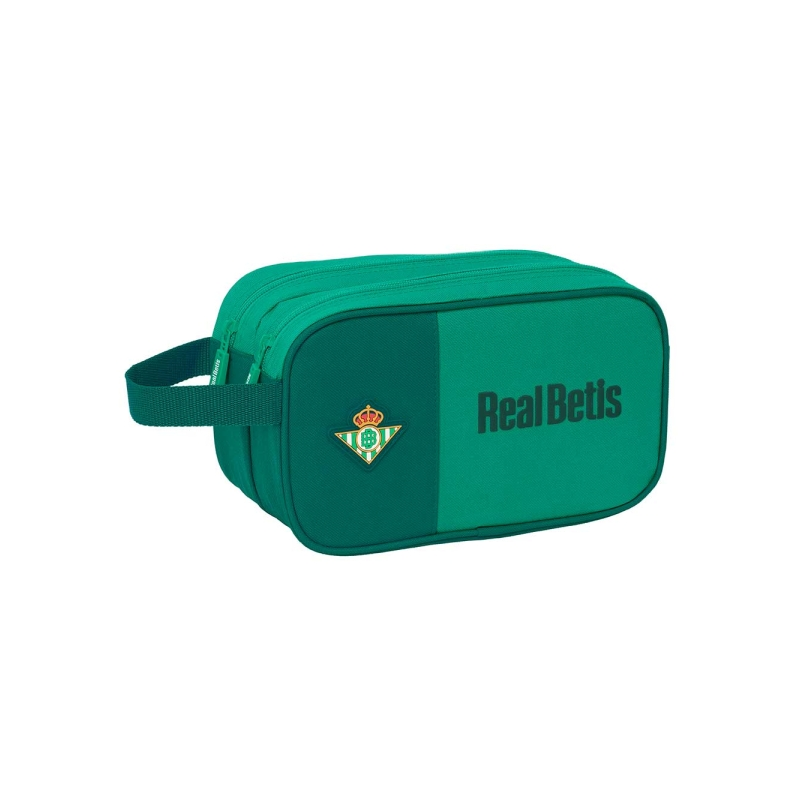 Trousse de toilette Real Betis Balompié 5 L, verte, 2 compartiments