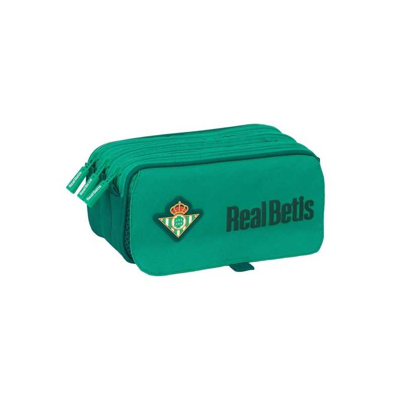 Trousse Real Betis Balompie 3 compartiments vert Trousse Real Betis Balompie 3 compartiments vert