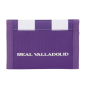 Portefeuille Real Valladolid violet avec scratch 125 x 10 x 95 mm