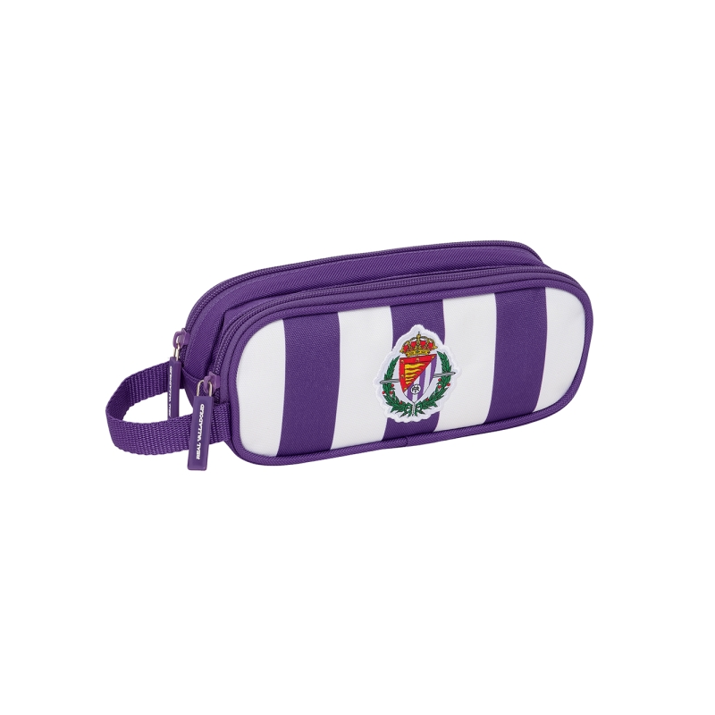 Trousse Real Valladolid 2 compartiments violette 210 x 60 x 80 mm Trousse Real Valladolid 2 compartiments violette 210 x 60 x 80 mm
