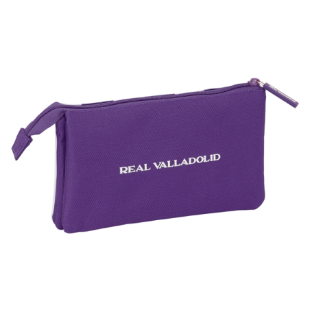 Trousse Real Valladolid à 3 compartiments, violet, 0,6 L, 220 x 30 x 120 mm