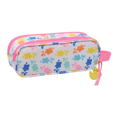 Trousse Peppa Pig à 2 compartiments rose 210 x 60 x 80 mm
