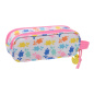 Trousse Peppa Pig à 2 compartiments rose 210 x 60 x 80 mm