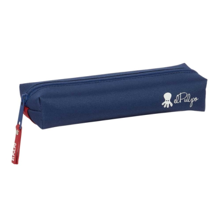 pochette bleu marine fermeture éclair
