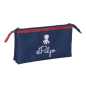 Trousse multi-usages Safta Octopus 3 compartiments bleu marine