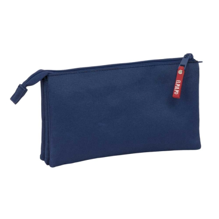 Trousse multi-usages Safta Octopus 3 compartiments bleu marine