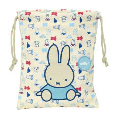 sac à cordon Miffy beige