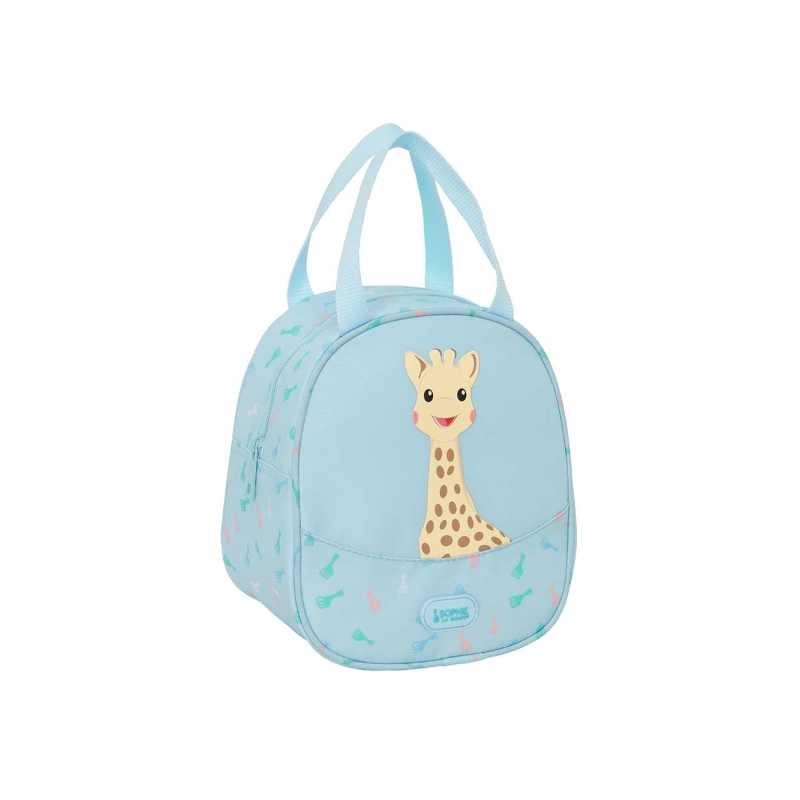 Trousse de toilette isotherme Sophie la Girafe 5,85L bleu clair