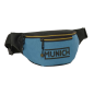Sac banane Munich noir et bleu 23 x 12 x 9 cm avec poche frontale Sac banane Munich noir et bleu 23 x 12 x 9 cm avec poche frontale