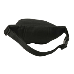 Sac banane Munich noir et bleu 23 x 12 x 9 cm avec poche frontale