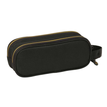Trousse Safta Munich 2 compartiments 1L noir bleu 21x8x6cm