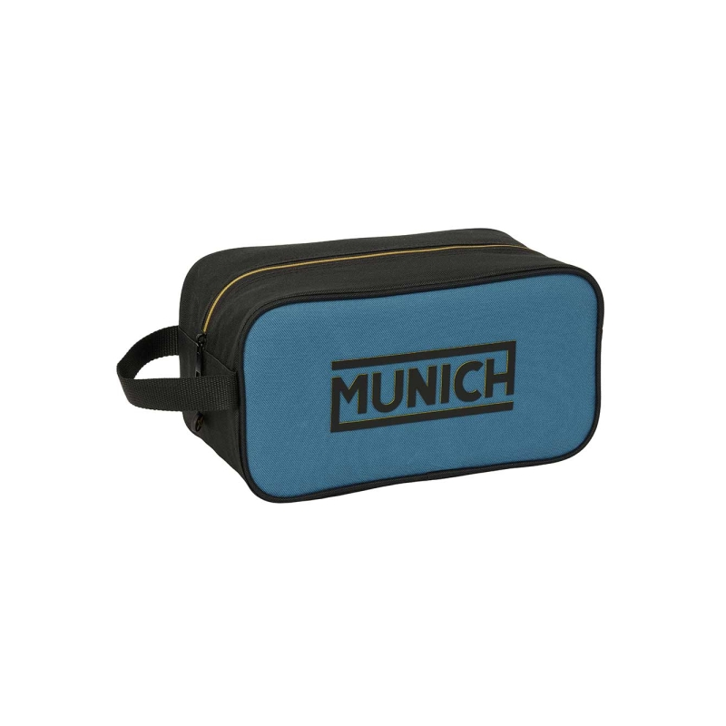 Safta Munich Zapatillero 6L Noir Bleu 29x15x14cm