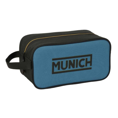 trousse noire bleue poignée latérale