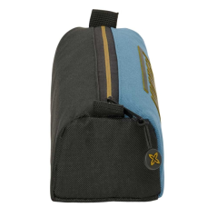Trousse noire bleue Safta zip
