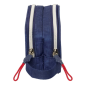 Trousse Star Wars 2 compartiments bleu marine 21x8x6cm