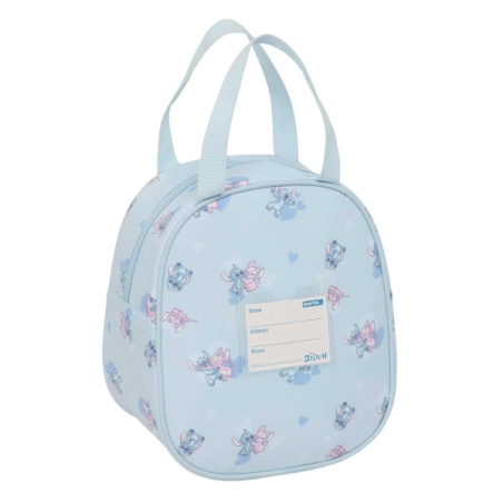 Trousse de toilette isotherme Safta Stitch 5,85L bleu clair