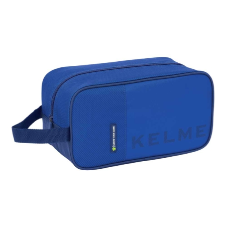 Étagère à chaussures bleue compacte