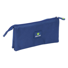 Trousse Safta Kelme bleue 3 compartiments 0,6L