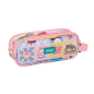 Trousse Mr. Wonderful Comic 2 compartiments rose 21x8x6cm Trousse Mr. Wonderful Comic 2 compartiments rose 21x8x6cm
