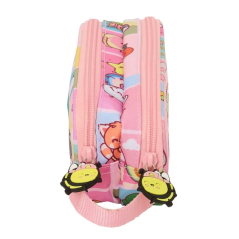 Trousse rose deux compartiments