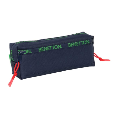 Trousse Safta Benetton Together 3 compartiments bleu marine