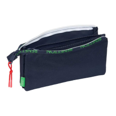 trousse bleu marine trois compartiments