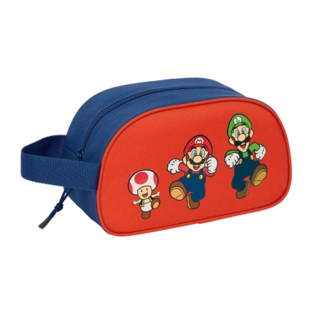 trousse de toilette Super Mario rouge